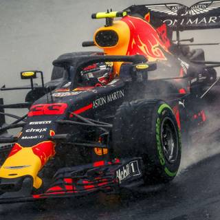 Formula 1 rain wallpaper