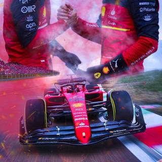 F1 celebration wallpaper