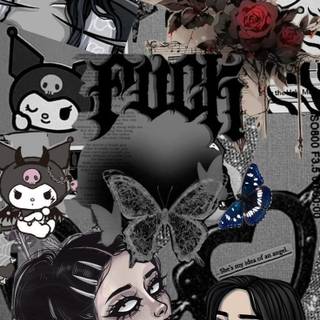 Goth mommy wallpaper