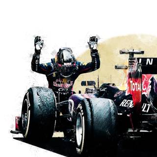 F1 celebration wallpaper