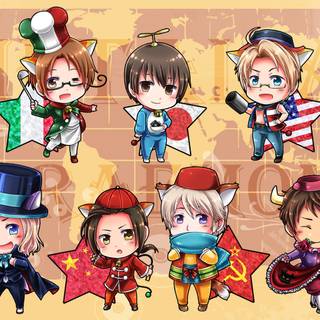 Hetalia: Axis Powers wallpaper