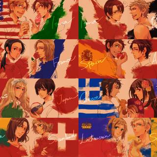Hetalia: Axis Powers wallpaper