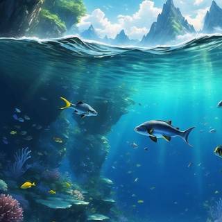 Underwater 4k iPhone wallpaper