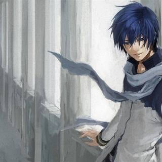 Relaxing cartoon character desktop wallpaper