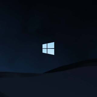 Black and blue clean desktop wallpaper