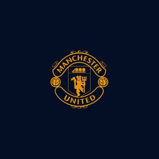 Manchester United logo desktop wallpaper