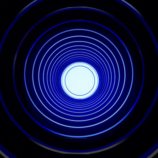 Black and blue clean desktop wallpaper