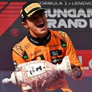 Lando Norris PS5 wallpaper