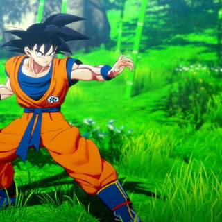 Manga Goku PS5 wallpaper