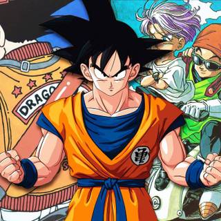 Manga Goku PS5 wallpaper