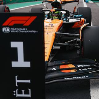 Lando Norris PS5 wallpaper