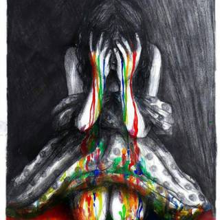 Sad drawings wallpaper