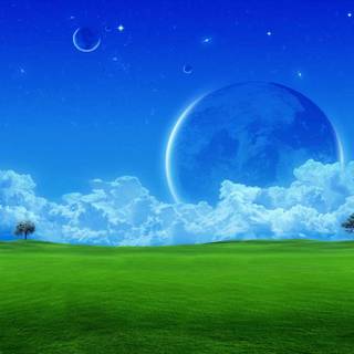 Animated desktop wallpaper