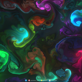 Animated desktop wallpaper