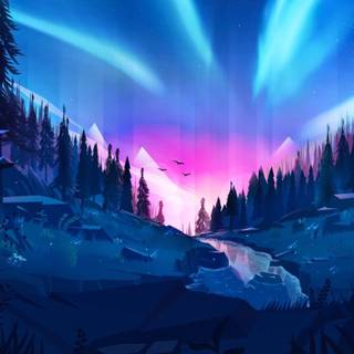 Animated desktop wallpaper