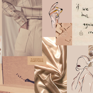 Beige aesthetic laptop wallpaper