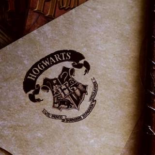 Hogwarts letter wallpaper