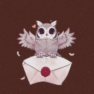 Hogwarts letter wallpaper
