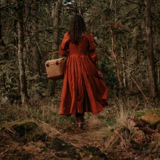 Autumn cottagecore HD wallpaper