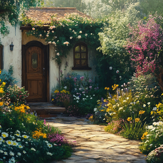 Autumn cottagecore HD wallpaper