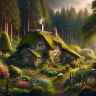 Autumn cottagecore HD wallpaper