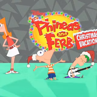 Phineas and Ferb Christmas wallpaper
