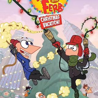 Phineas and Ferb Christmas wallpaper