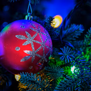 Ornaments Christmas wallpaper