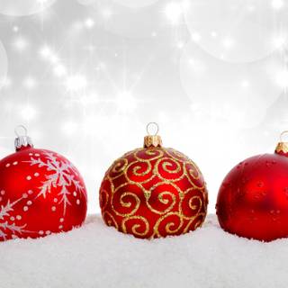 Ornaments Christmas wallpaper
