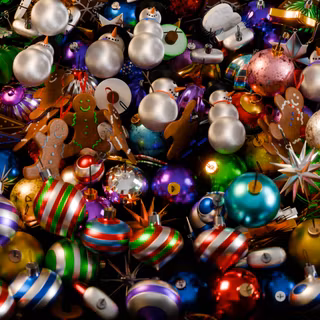 Ornaments Christmas wallpaper