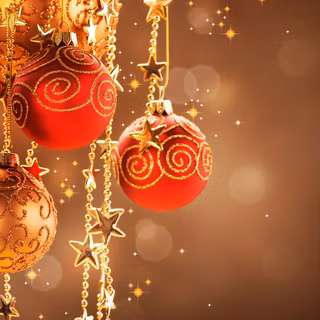 Ornaments Christmas wallpaper