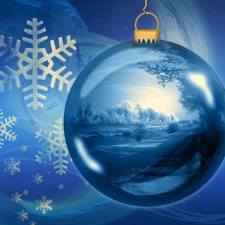 Ornaments Christmas wallpaper