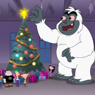 Phineas and Ferb Christmas wallpaper