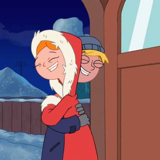 Phineas and Ferb Christmas wallpaper
