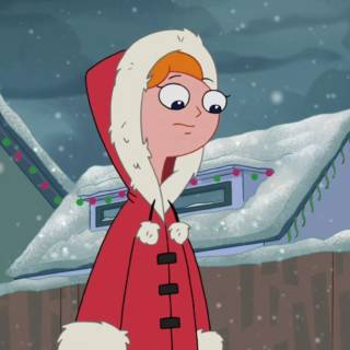 Phineas and Ferb Christmas wallpaper