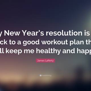 Happy New Year fitness wallpaper