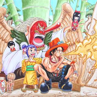 Tama One Piece wallpaper