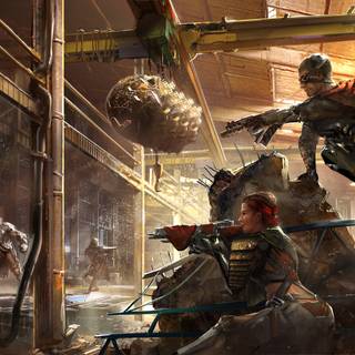 2047: Virtual Revolution wallpaper