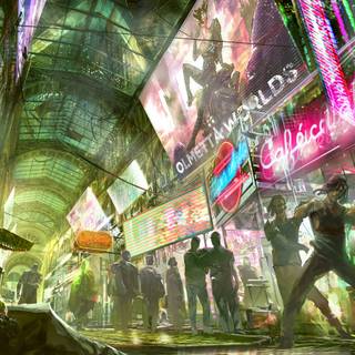 2047: Virtual Revolution wallpaper