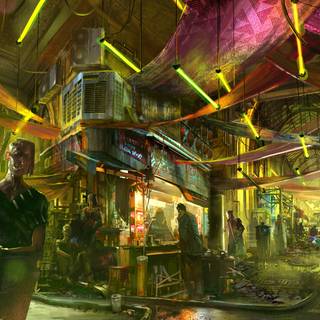 2047: Virtual Revolution wallpaper