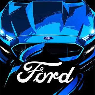 Neon sports car wallpaper