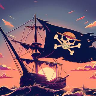 Luffy ship wallpaper