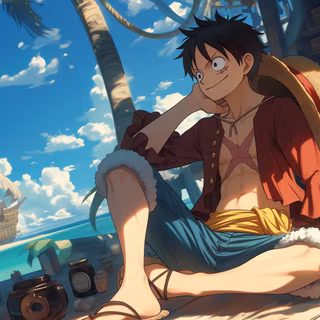 Luffy ship wallpaper