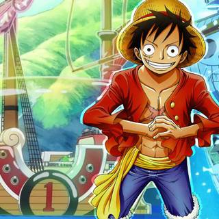 Luffy ship wallpaper