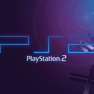 PS2 logo wallpaper