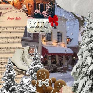 Christmas winter December wallpaper