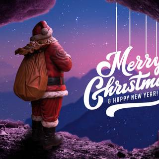 Winter Christmas New Year wallpaper