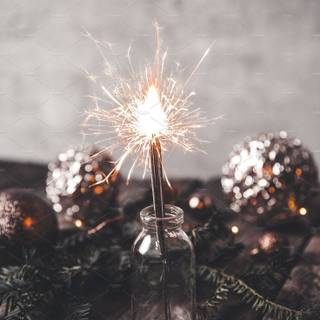 Winter Christmas New Year wallpaper