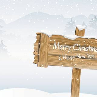 Winter Christmas New Year wallpaper