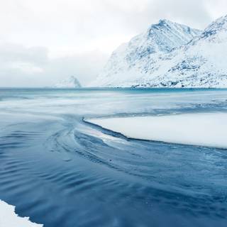 Winter Norway iPhone wallpaper